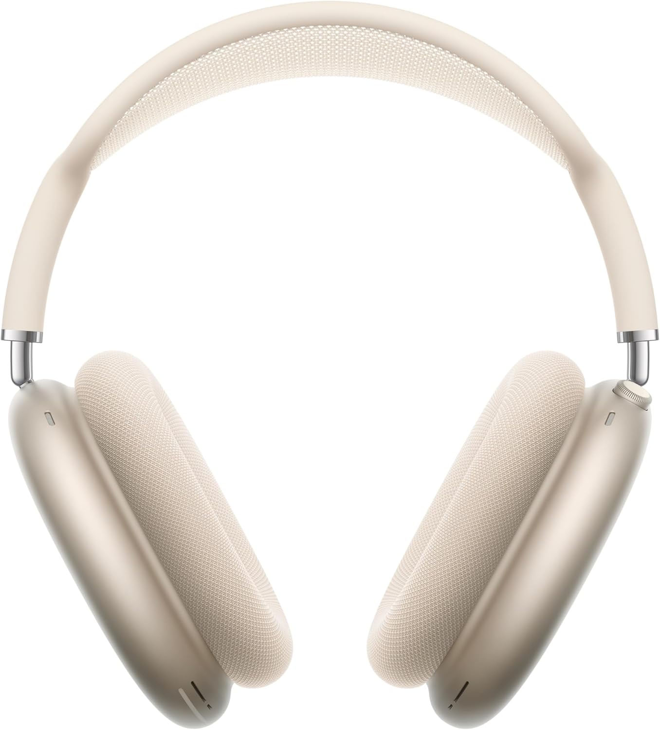 Apple AirPods Max 2 Wireless Over-Ear Headphones with Active Noise Cancellation, Spatial Audio, Bluetooth Connectivity, Starlight