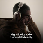 Apple AirPods Max 2 Wireless Over-Ear Headphones with Active Noise Cancellation, Spatial Audio, Bluetooth Connectivity, Starlight