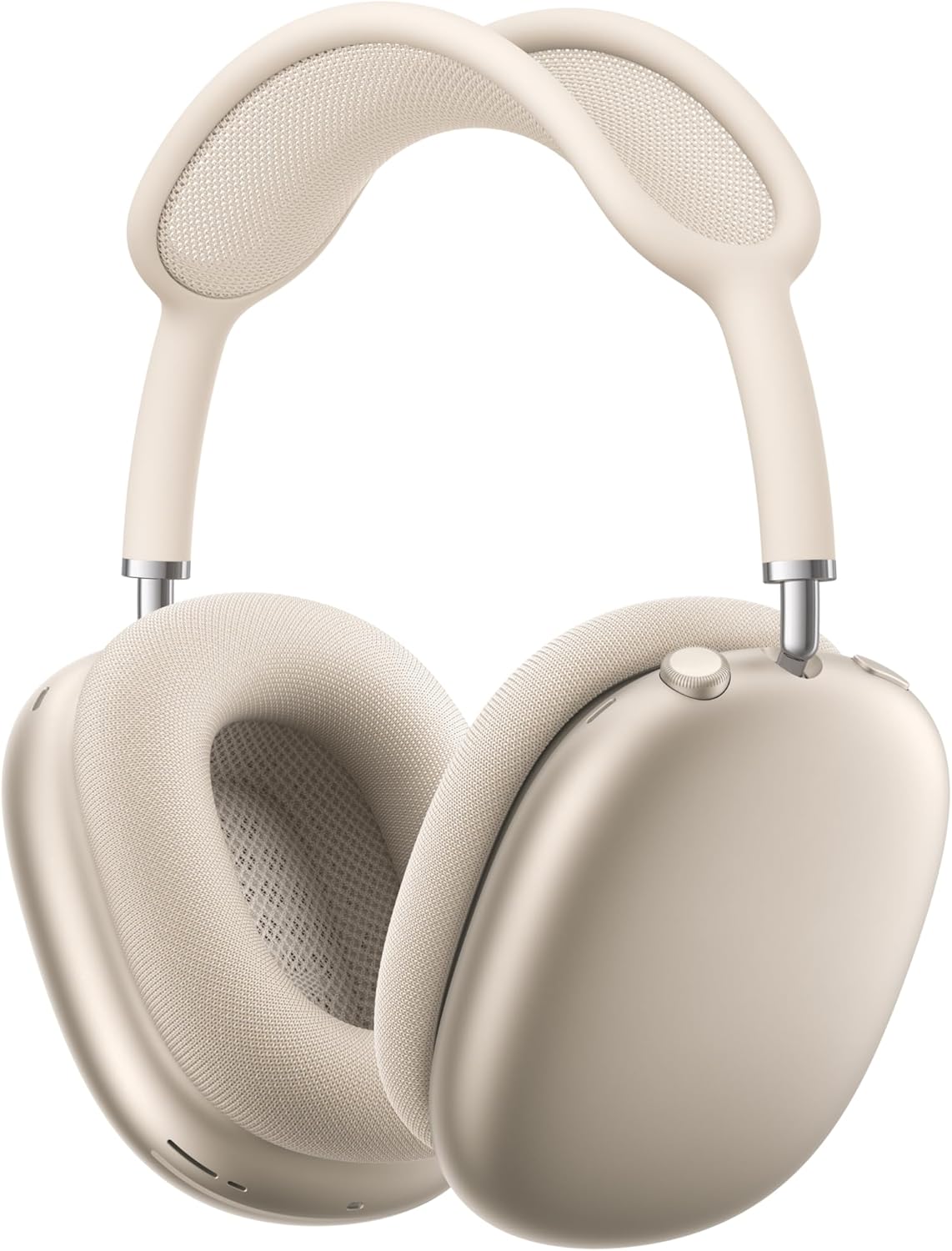 Apple AirPods Max 2 Wireless Over-Ear Headphones with Active Noise Cancellation, Spatial Audio, Bluetooth Connectivity, Starlight